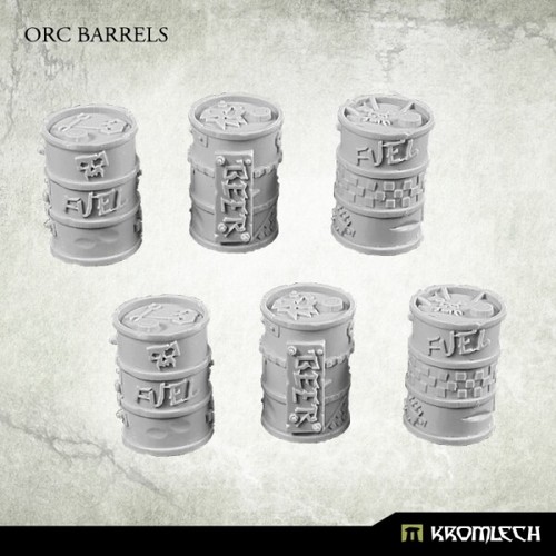 Kromlech orc barrels - kromlech, brand