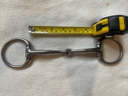 Bradoon eggbutt snaffle - eggbutt,