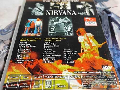 Nirvana dvd 5712 - nirvana,