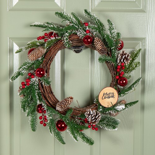 50cm christmas pinecone - christmas,
