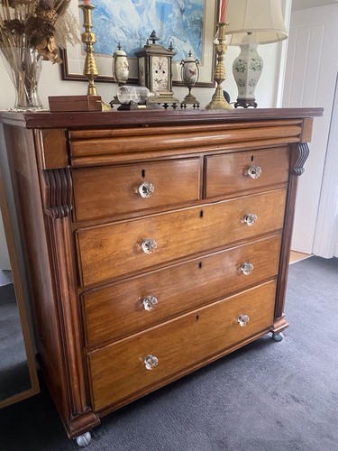 Antique chest draws large - antique,