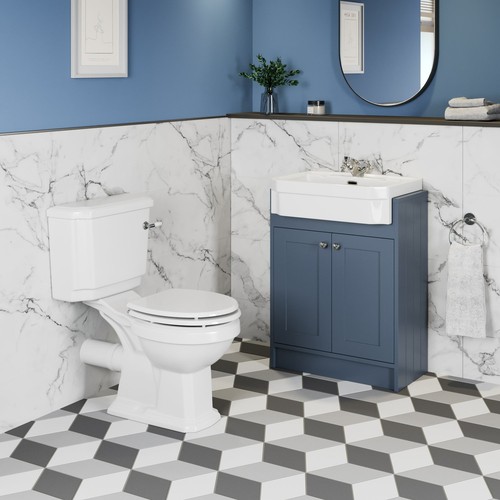 Traditional bathroom cloakroom - traditional,