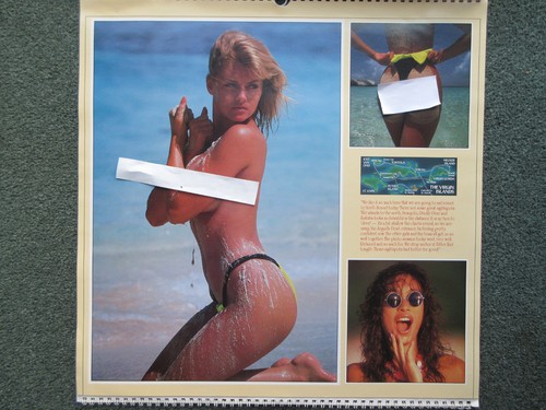 Glamour calendar 1990 9 - glamour,