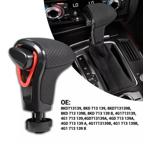 Leather gear knob for audi - gear,