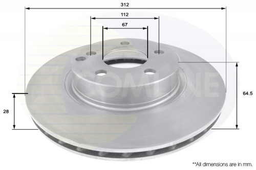 Front brake discs - set, braking