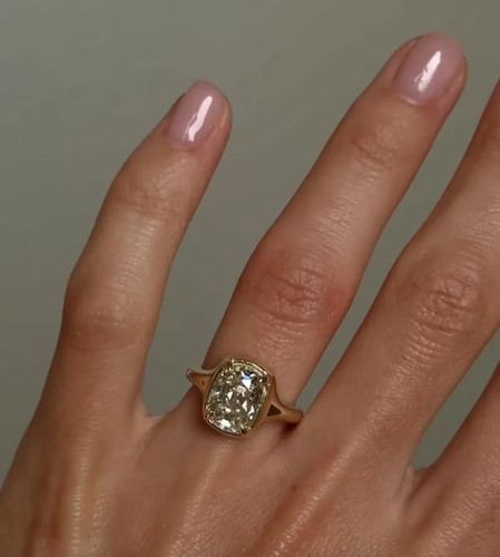 Customise cushion cut diamond - cushion,