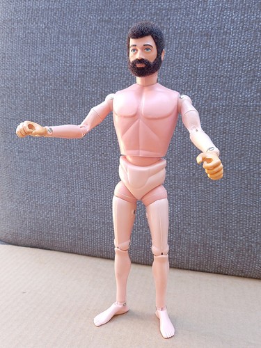 Vintage action man figure - vintage,