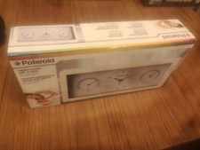 Polaroid Weather Station Radio, Alarm Clock New, Sealed