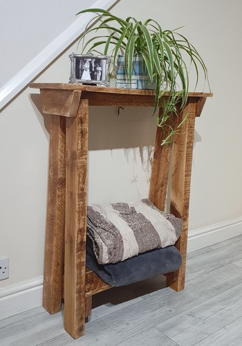 Pallet wood console - wood, table