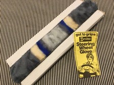 Karobes..1970s Custom Steering Wheel Glove! …Fake Fur…suit Hot Rod/ VW Beetle…..