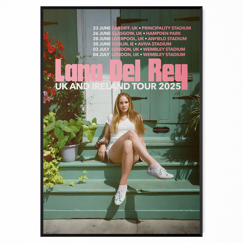 Lana del rey - lana, poster