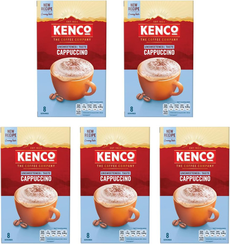 Kenco unsweetened cappuccino - unsweetened,