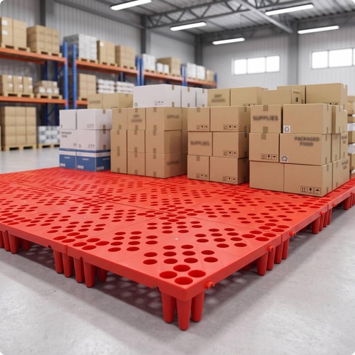 Interlocking pallet - interlocking,