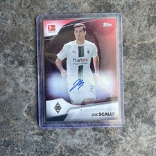 Joe Scally Red 5/5 Auto Topps Chrome Bundesliga 2022-23  Monchengladbach 