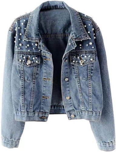 Oversize pearl embroidered - oversize,