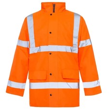 Hi Vis Viz Traffic Jacket High