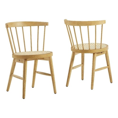 Modway dining set - set, natural