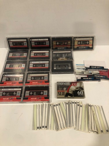 Vintage maxell blank cassette - maxell,