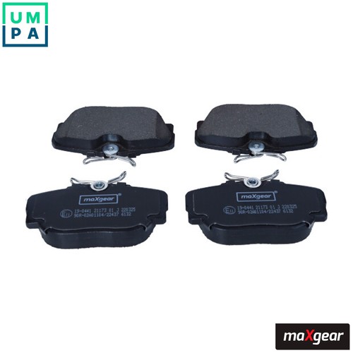 Brake pad set disc - disc,