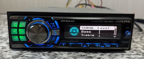 Alpine cda 106ji 1din car - alpine,