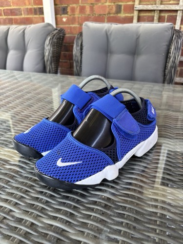 Blue nike air rifts size - rifts, 5.5