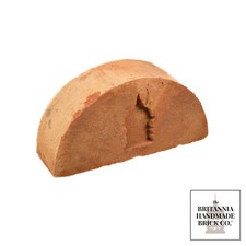 Half Round Red Coping, Half