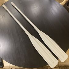 ALUMINIUM ROWING OARS | 130CM | LIGHTWEIGHT | GOOD CONDITION