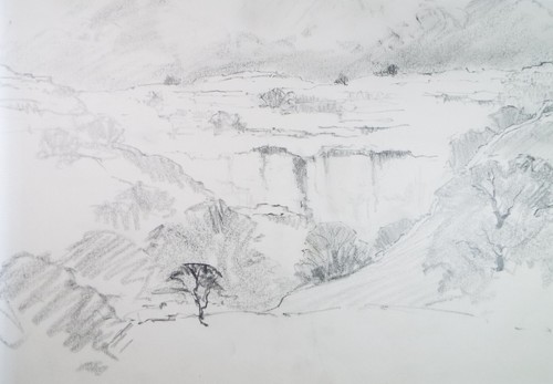 Original pencil drawing - drawing,