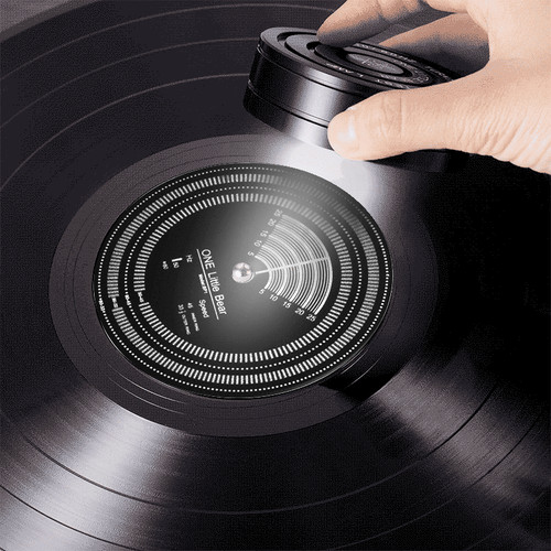 Record player strobe - record,