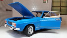 Ford Capri Blue Mk1 Welly 1.3 1.6 V6 1969 1:24 Scale Detailed Diecast Model Car