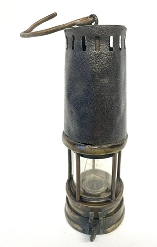 Antique miners lamp naylor - antique,