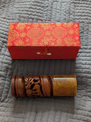 Vintage chinese carved - chinese, stone