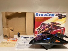 Starcom Coleco Shadowforce Shadow Bat Complete + EU Box / MIB Rare