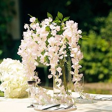 BLUSH 44" tall Silk Wisteria