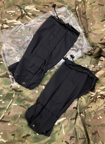 Uksf black goretex gaiters 1 - goretex,