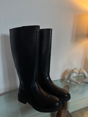 New look black knee high - look,