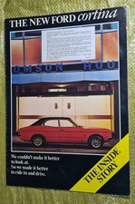 Ford Cortina Brochure With