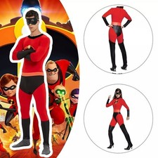 Adult The Incredibles Cosplay Fancy Dress Costume party Bodysuit Dress Up📣✨