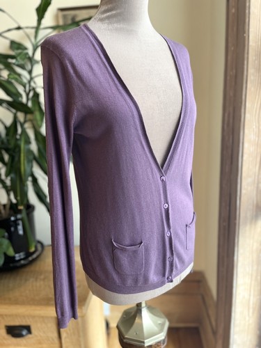 Zara purple silk cashmere - zara,