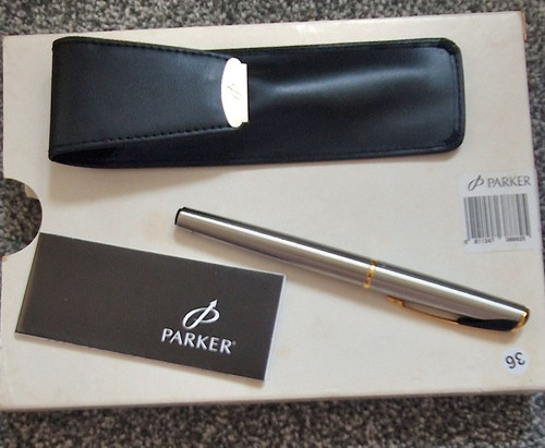 Parker frontier fountain - fountain, pen
