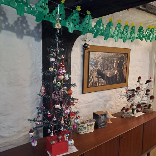 Vintage christmas tree - vintage,
