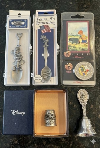 Disney pewter lot minnie - disney, lot: