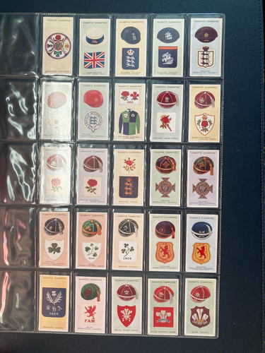 Cigarette cards international - cigarette,