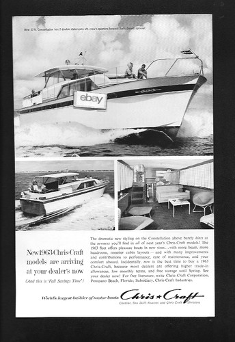 Chris craft corp motor boats - chris,