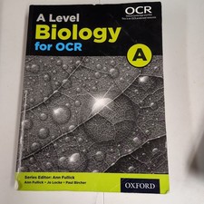 A Level Biology A for OCR Student Book (Science a Level for Ocr) By Ann Fullick