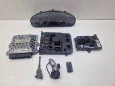 PEUGEOT 407  '04-08  2.0HDI RHR  ENGINE ECU IGNITION KEY LOCK SET 9656171180