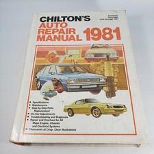 CHILTON'S 1981 AUTO REPAIR