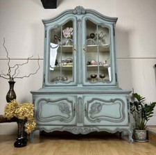 Painted French Antique Display