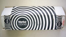Rare 1960s vintage plimsolls sneakers box Marbot 1328 - mods black & white