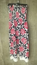 Pink & Black Smocked / Shirred